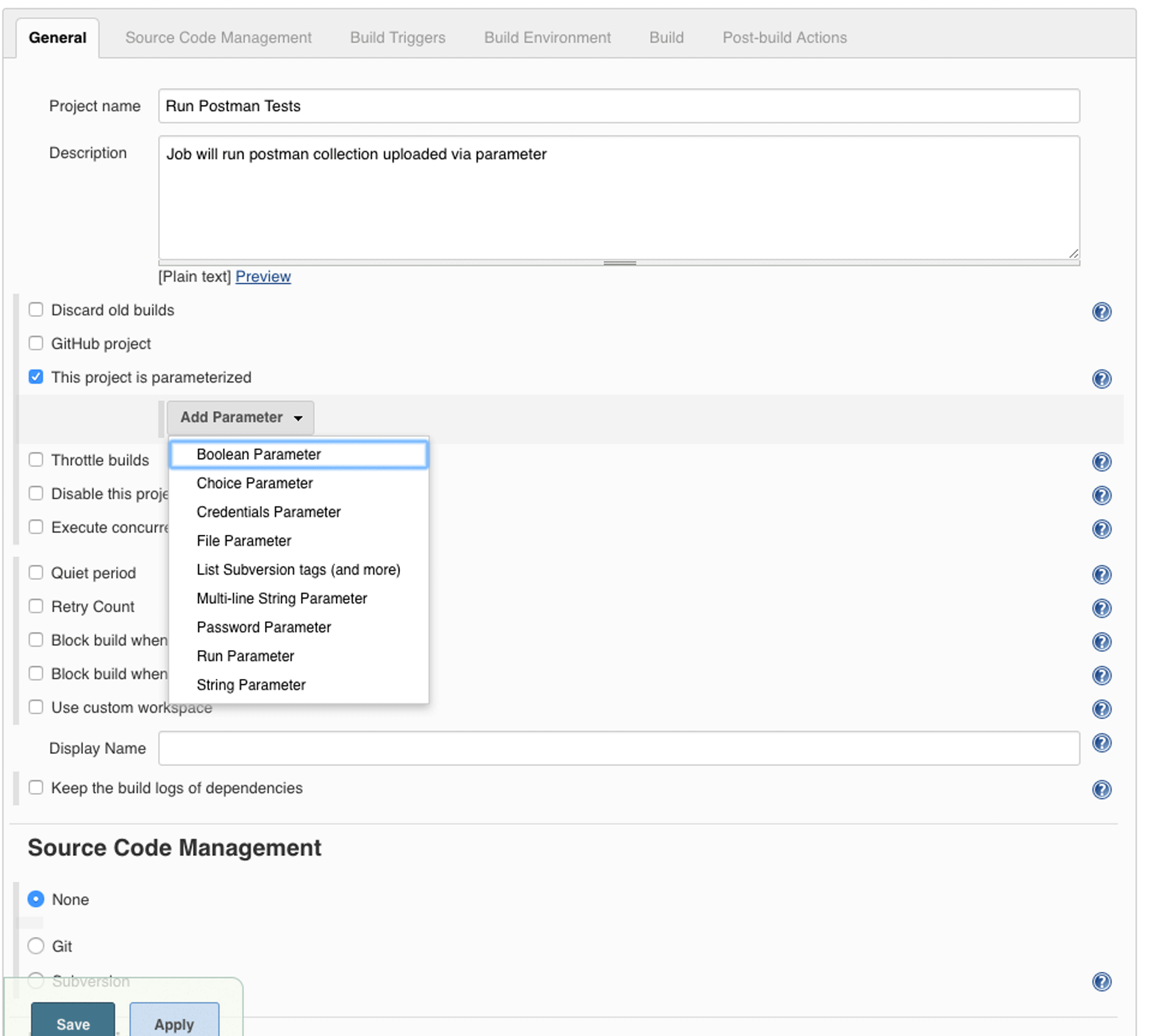 Run Postman scripts on Jenkins with Docker – Rafaela Azevedo