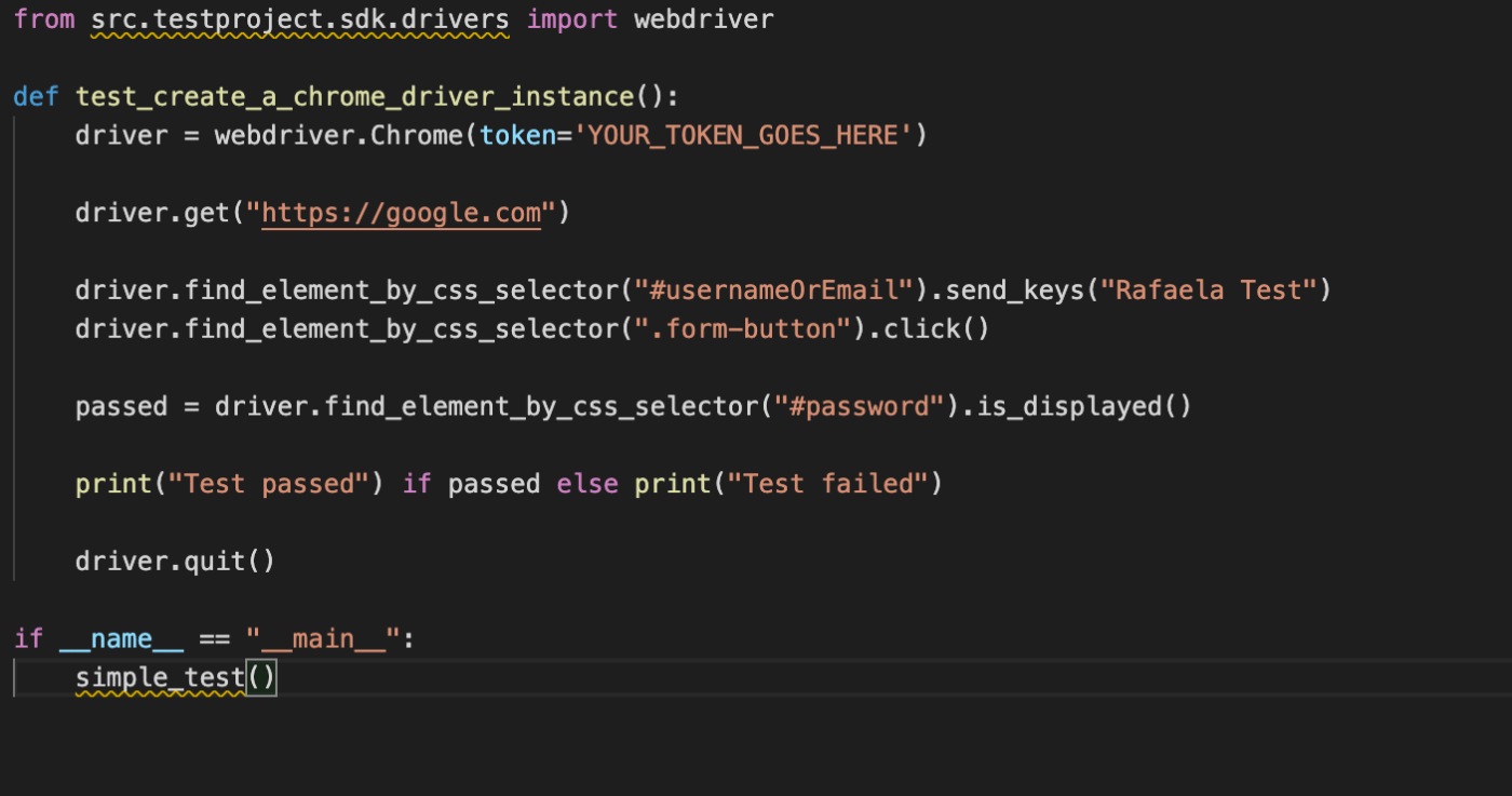 TestProject New Python SDK – Rafaela Azevedo